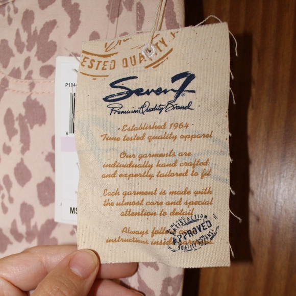 SEVEN JEANS LIGHT CHEETAH PRINT - Picture 4 of 5